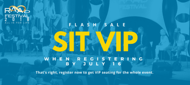 RAADfest VIP seating